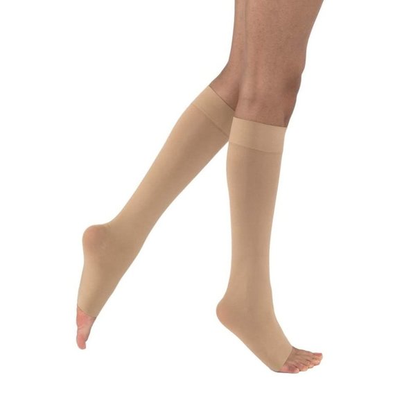 JOBST Compression Stockings 15-20mmHg Open Toe - Picture 1 of 5
